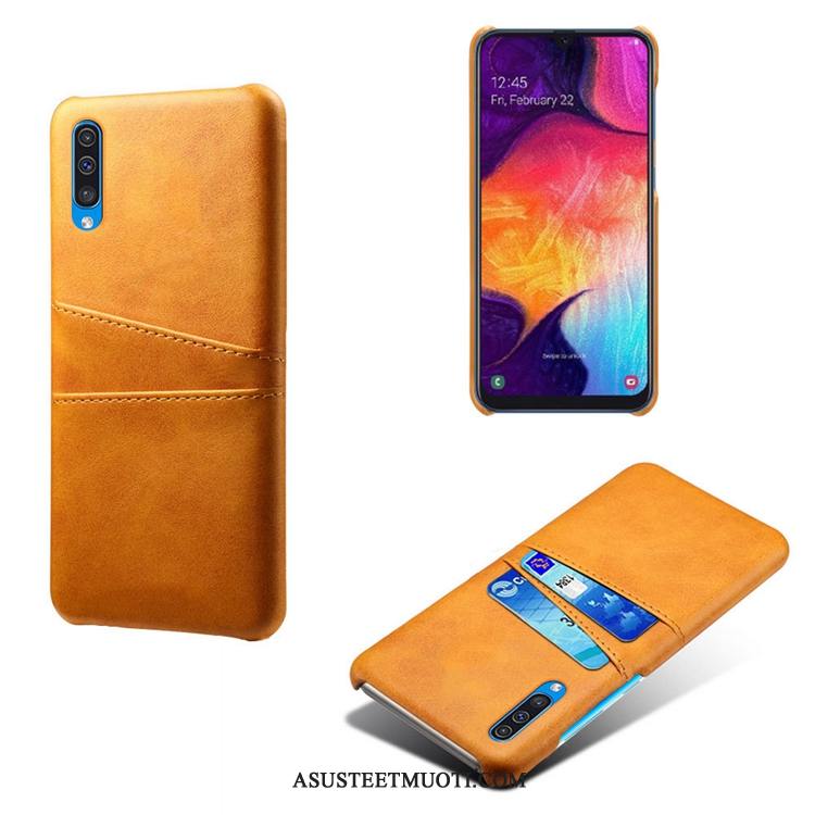 Samsung Galaxy A50s Kuoret Lehmä Kuori Murtumaton Kortti Pieni