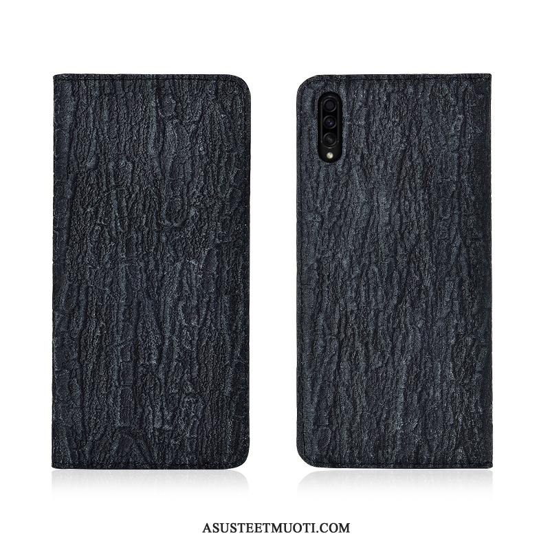 Samsung Galaxy A50s Kuoret Pesty Suede Valkoinen Uusi Suojaus Puu