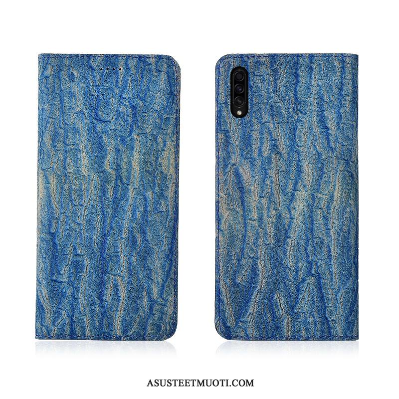 Samsung Galaxy A50s Kuoret Pesty Suede Valkoinen Uusi Suojaus Puu