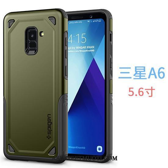 Samsung Galaxy A6 Kuoret Liiketoiminta Murtumaton Kova Puhelimen Kuori