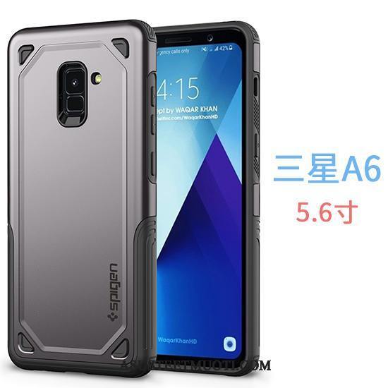 Samsung Galaxy A6 Kuoret Liiketoiminta Murtumaton Kova Puhelimen Kuori