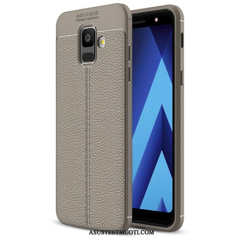 Samsung Galaxy A6 Kuoret Pehmeä Neste All Inclusive Tähti Kukkakuvio Kuori