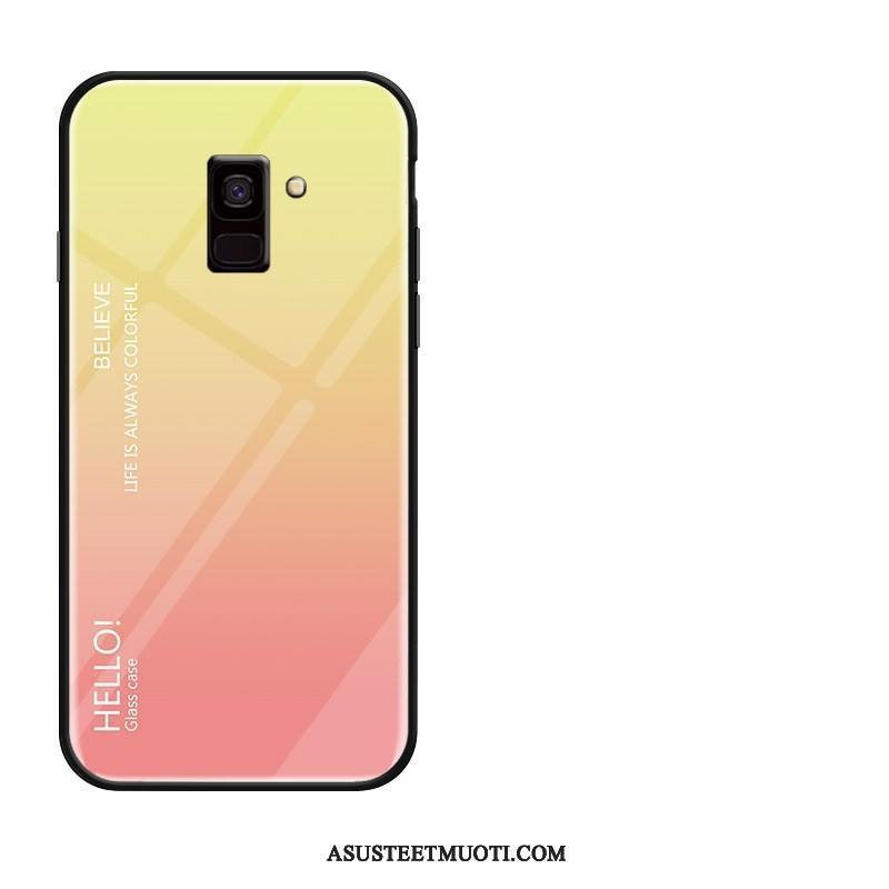 Samsung Galaxy A6 Kuoret Puhelimen Kotelo Valkoinen Tähti Suojaus