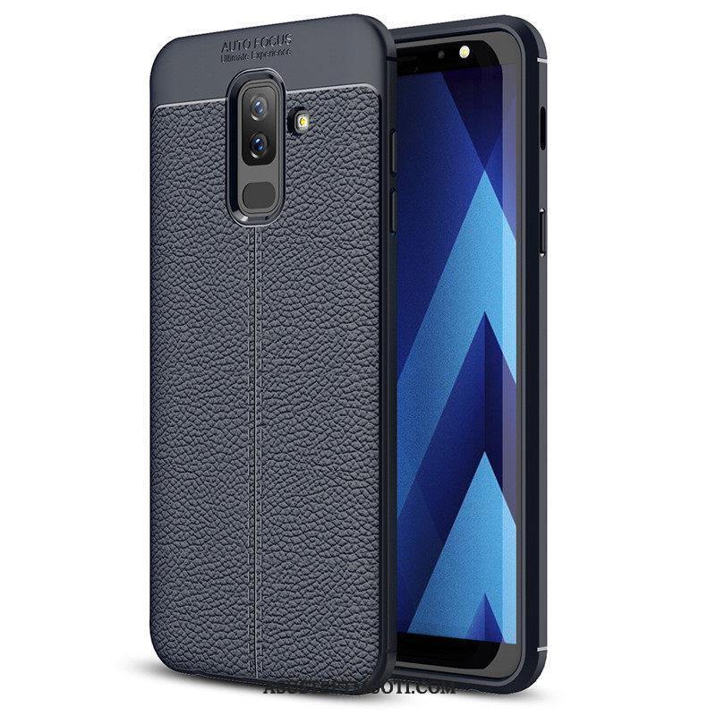 Samsung Galaxy A6+ Kuori Kuoret Nahka Litsi All Inclusive Tähti Kotelo