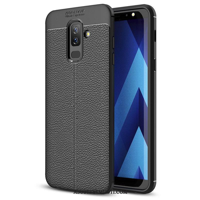 Samsung Galaxy A6+ Kuori Kuoret Nahka Litsi All Inclusive Tähti Kotelo