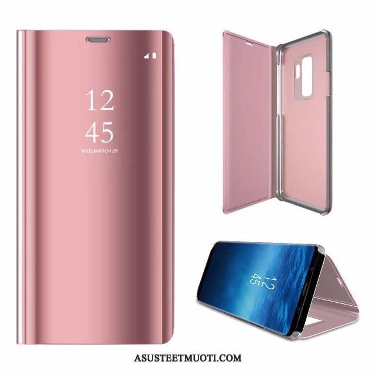 Samsung Galaxy A6+ Kuori Kuoret Tähti Kotelo Kova Hopea