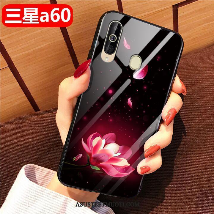 Samsung Galaxy A60 Kuoret Lasi Silikoni Columbia Tähti Murtumaton