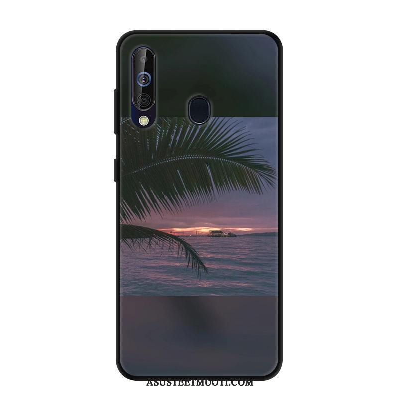 Samsung Galaxy A60 Kuoret Tähti Kotelo Murtumaton Vihreä Kuori