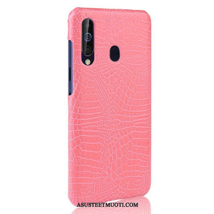 Samsung Galaxy A60 Kuoret Tähti Krokotiili Suojaus Kova Kukkakuvio