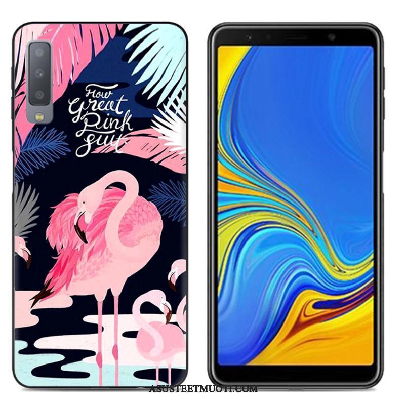 Samsung Galaxy A7 Kuoret Kotelo Tähti Murtumaton Luova Suojaus