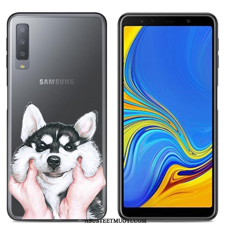 Samsung Galaxy A7 Kuoret Kotelo Tähti Murtumaton Luova Suojaus