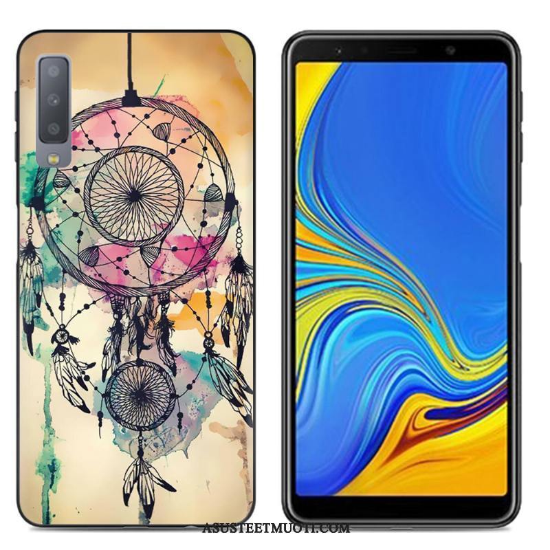 Samsung Galaxy A7 Kuoret Kotelo Tähti Murtumaton Luova Suojaus