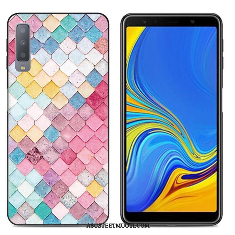 Samsung Galaxy A7 Kuoret Kotelo Tähti Murtumaton Luova Suojaus