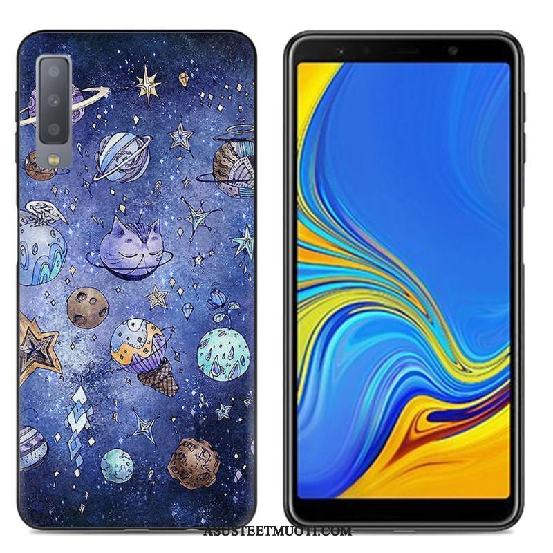 Samsung Galaxy A7 Kuoret Kotelo Tähti Murtumaton Luova Suojaus