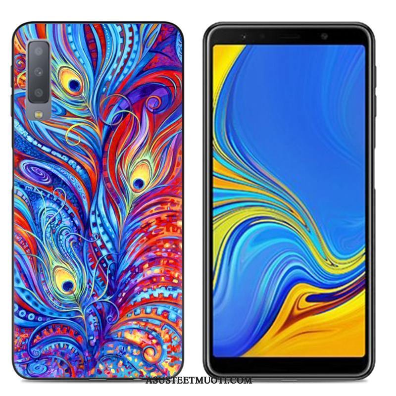 Samsung Galaxy A7 Kuoret Kotelo Tähti Murtumaton Luova Suojaus