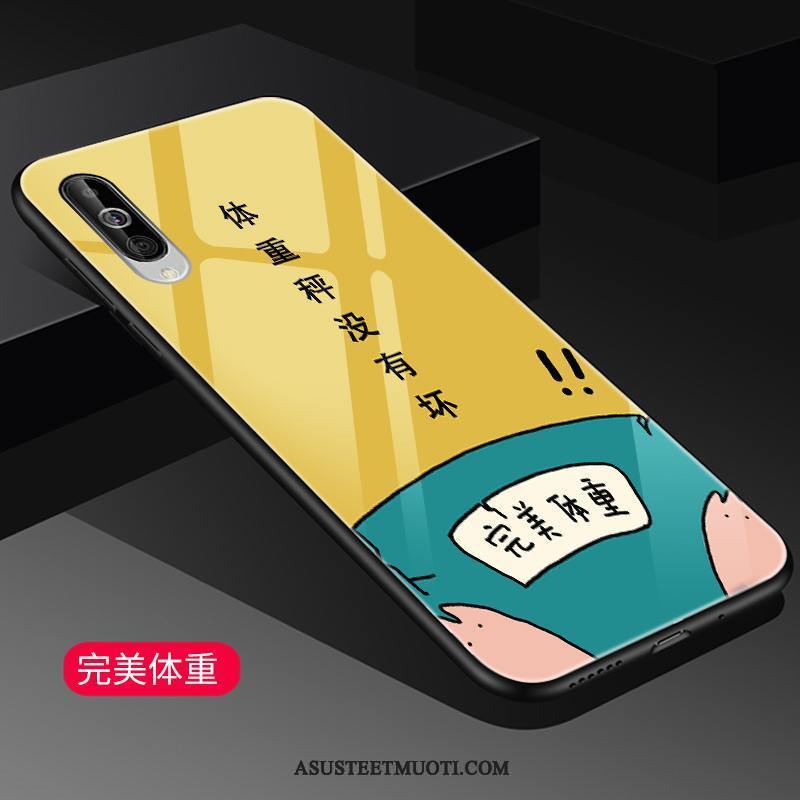 Samsung Galaxy A70 Kuoret Persoonallisuus Tähti Keltainen Kotelo Silikoni