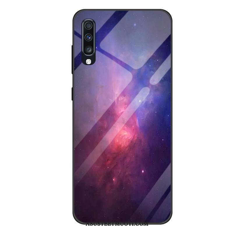 Samsung Galaxy A70 Kuoret Suuntaus Puhelimen Lasi Violetti Net Red