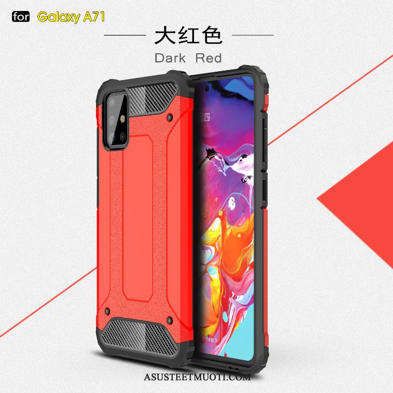 Samsung Galaxy A71 Kuoret Kuori Persoonallisuus Kotelo Magneettinen Kova