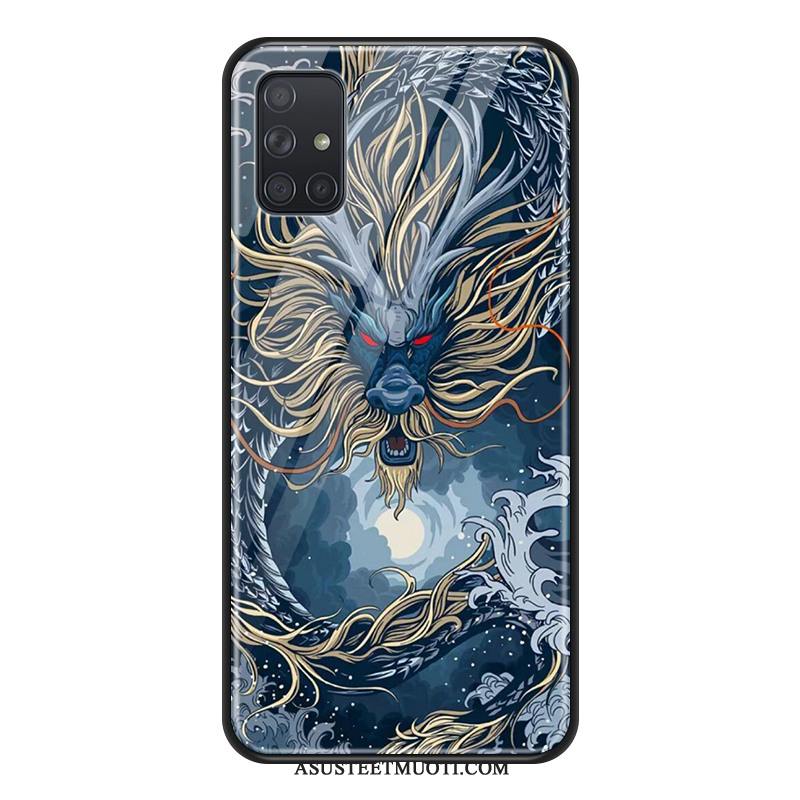 Samsung Galaxy A71 Kuoret L Punainen Buddha Kuori Puhelimen