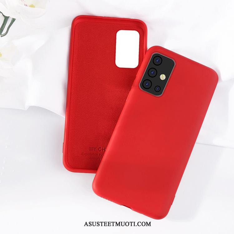 Samsung Galaxy A71 Kuoret Yksinkertainen Net Red Kuori Kotelo Puhelimen