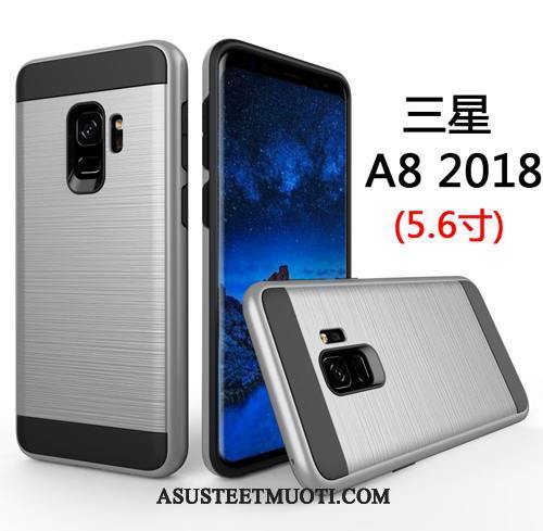 Samsung Galaxy A8 Kuoret All Inclusive Liiketoiminta Johdin Murtumaton Kova