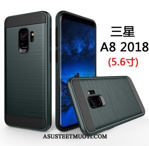 Samsung Galaxy A8 Kuoret All Inclusive Liiketoiminta Johdin Murtumaton Kova