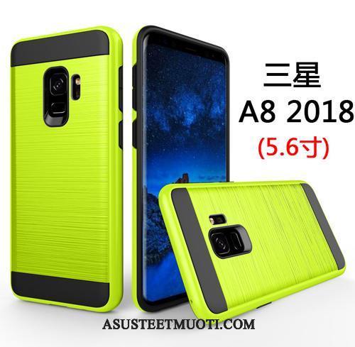 Samsung Galaxy A8 Kuoret All Inclusive Liiketoiminta Johdin Murtumaton Kova