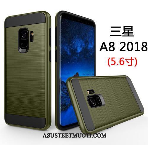 Samsung Galaxy A8 Kuoret All Inclusive Liiketoiminta Johdin Murtumaton Kova