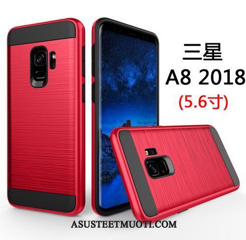 Samsung Galaxy A8 Kuoret All Inclusive Liiketoiminta Johdin Murtumaton Kova