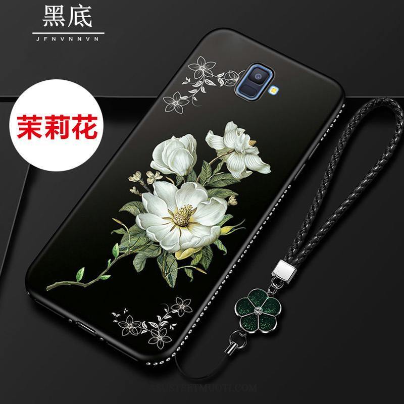 Samsung Galaxy A8 Kuoret Kotelo Rhinestone Inlay Murtumaton Trendi Kuori