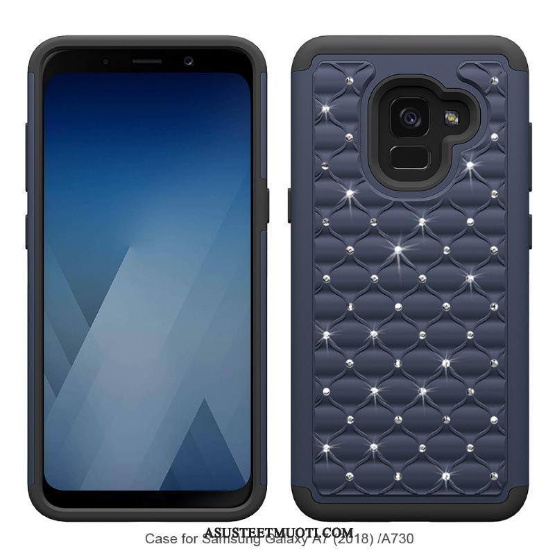 Samsung Galaxy A8 Kuoret Kuori Tähti Musta Puhelimen