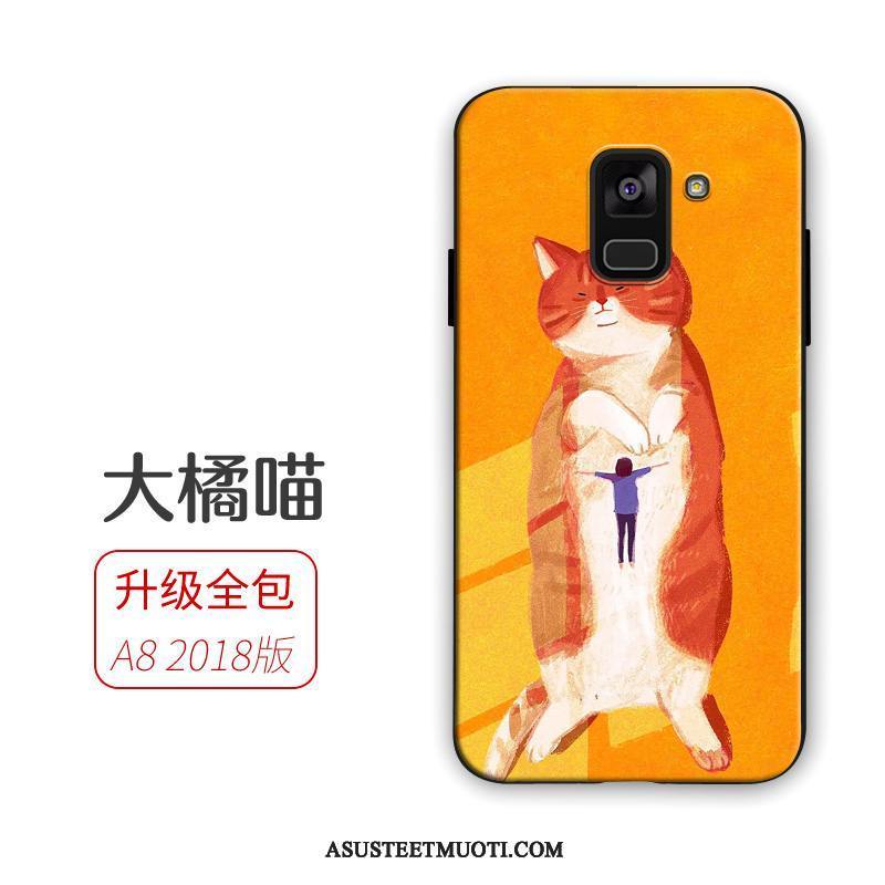 Samsung Galaxy A8 Kuoret Kuori Tähti Pehmeä Neste Sarjakuva Kotelo