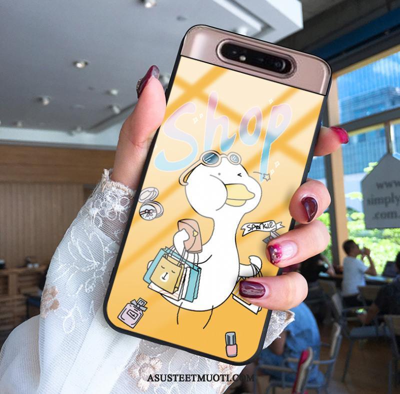 Samsung Galaxy A80 Kuoret All Inclusive Sarjakuva Murtumaton Tähti Keltainen