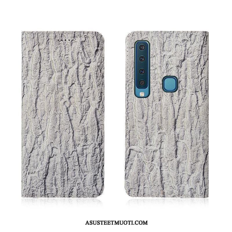 Samsung Galaxy A9 Kuoret All Inclusive Nahka Silikoni Tähti Simpukka