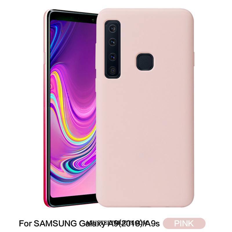 Samsung Galaxy A9 Kuori Kuoret Kotelo Suojaus Sininen Tähti Luova