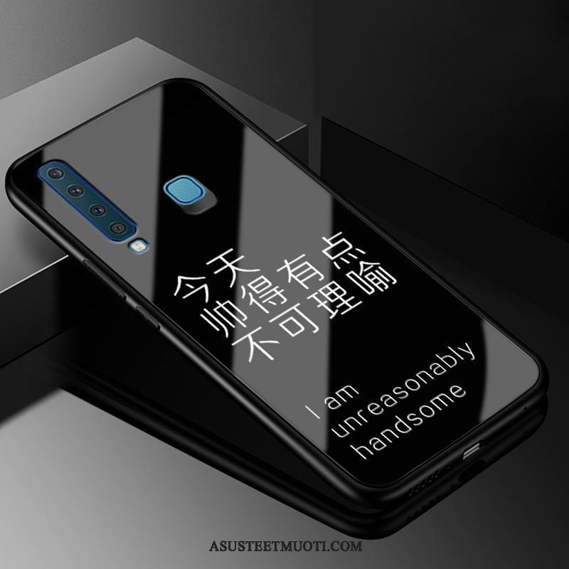 Samsung Galaxy A9 Kuori Kuoret Yksinkertainen Persoonallisuus Silikoni Musta Tähti