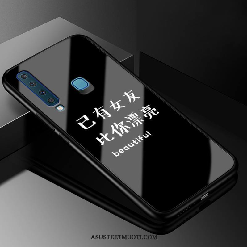 Samsung Galaxy A9 Kuori Kuoret Yksinkertainen Persoonallisuus Silikoni Musta Tähti