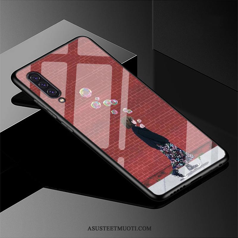 Samsung Galaxy A90 5g Kuoret Suojaus Silikoni Tähti Murtumaton Lasi
