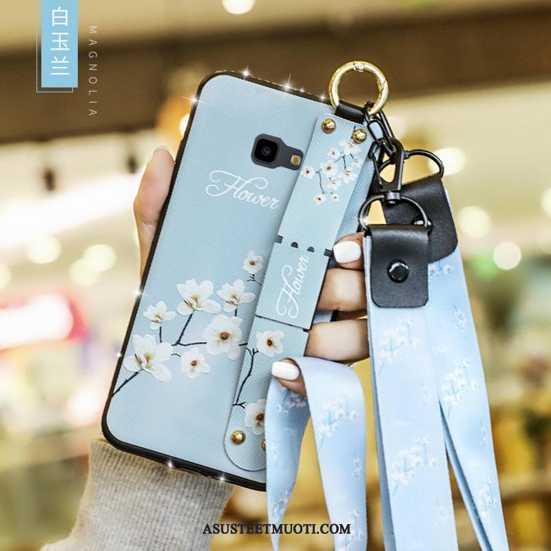 Samsung Galaxy J4+ Kuoret Puhelimen Maalaus Kuori Kotelo Sininen