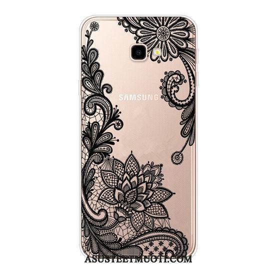 Samsung Galaxy J4+ Kuoret Sarjakuva Kukkia Tähti Suojaus Puhelimen