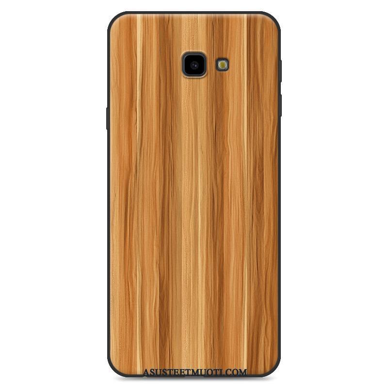 Samsung Galaxy J4+ Kuori Kuoret Kukkakuvio Puhelimen Valkoinen Tähti Pehmeä Neste