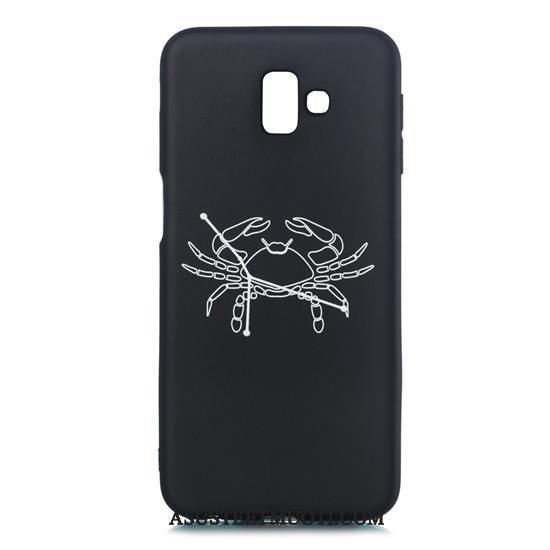 Samsung Galaxy J6+ Kuoret Puhelimen Sarjakuva Kotelo Pesty Suede Pehmeä Neste