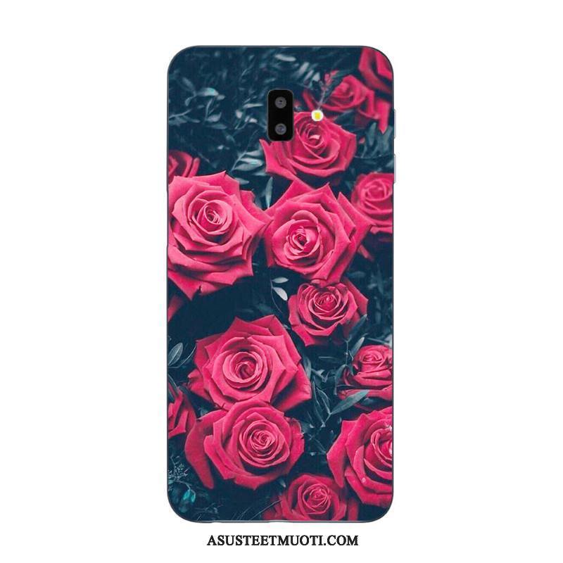 Samsung Galaxy J6+ Kuoret Puhelimen Suojaus Sarjakuva Uusi Kotelo
