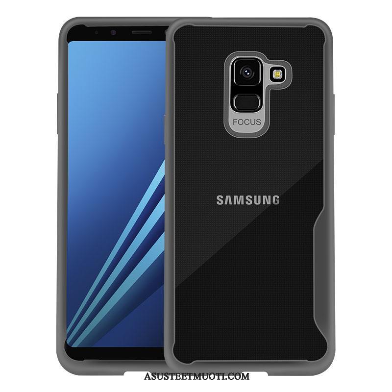 Samsung Galaxy J6 Kuoret Tähti Musta Kuori All Inclusive Murtumaton