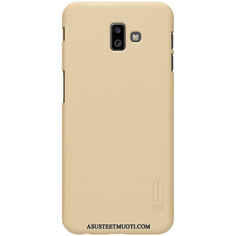 Samsung Galaxy J6+ Kuori Kuoret Kulta Suojaus Puhelimen Valkoinen