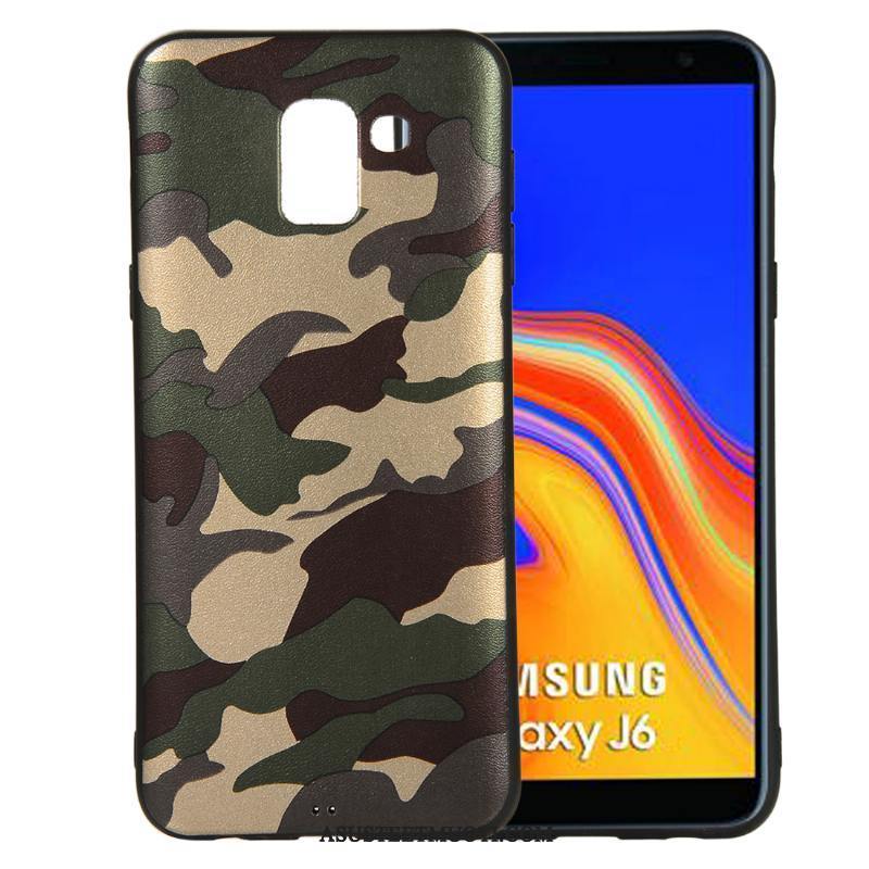 Samsung Galaxy J6 Kuori Kuoret Tide-brändi Tähti Naamiointi Suojaus
