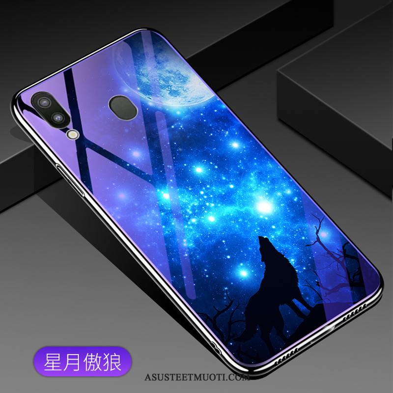 Samsung Galaxy M20 Kuori Kuoret Lasi Silikoni Persoonallisuus Murtumaton
