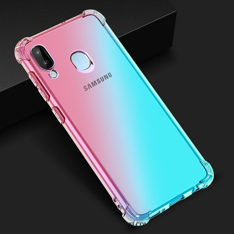 Samsung Galaxy M20 Kuori Kuoret Sininen Violetti Kaltevuus Tähti