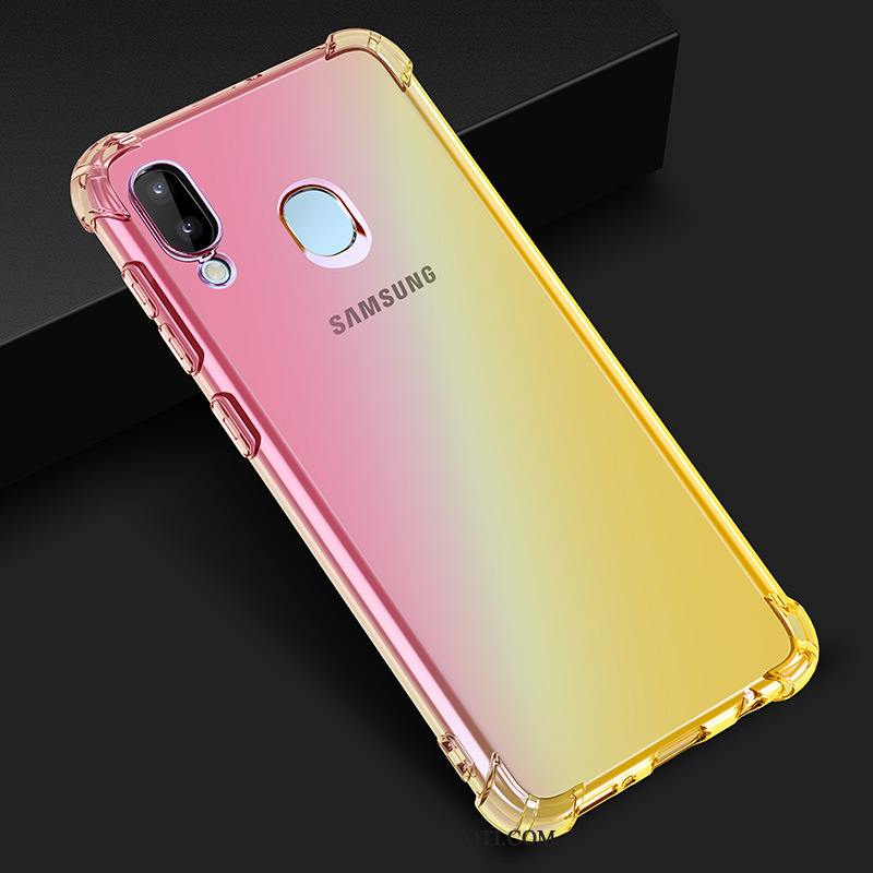 Samsung Galaxy M20 Kuori Kuoret Sininen Violetti Kaltevuus Tähti