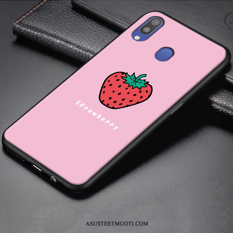 Samsung Galaxy M20 Kuori Kuoret Tähti Murtumaton Muokata Silikoni Pesty Suede